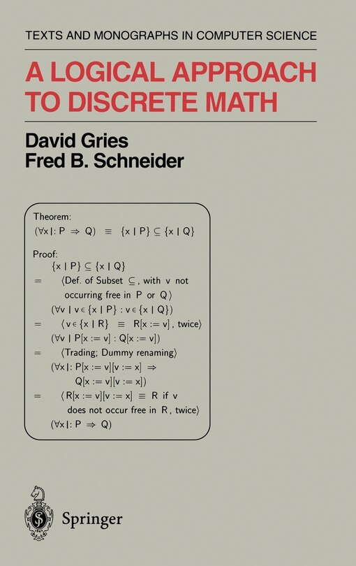 Couverture_A Logical Approach to Discrete Math