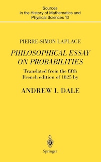 Couverture_Pierre-Simon Laplace Philosophical Essay on Probabilities