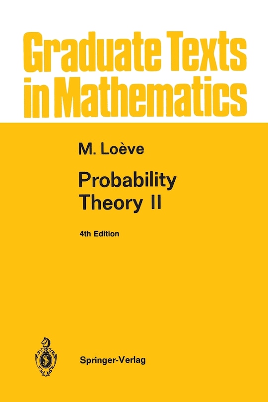 Probability Theory II