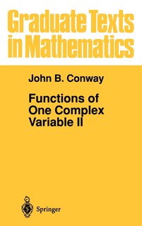 Front cover_Functions of One Complex Variable II