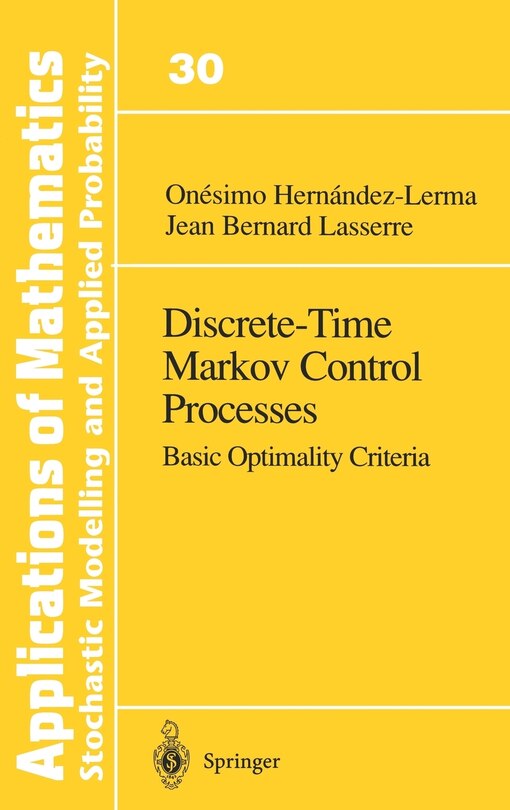 Couverture_Discrete-Time Markov Control Processes