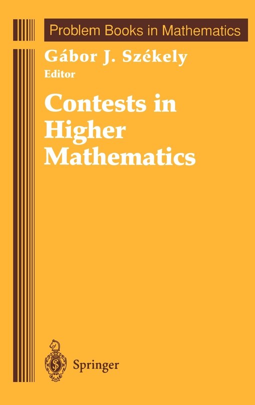 Front cover_Contests in Higher Mathematics