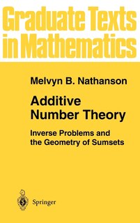 Front cover_Additive Number Theory