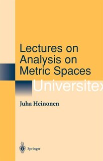 Front cover_Lectures on Analysis on Metric Spaces