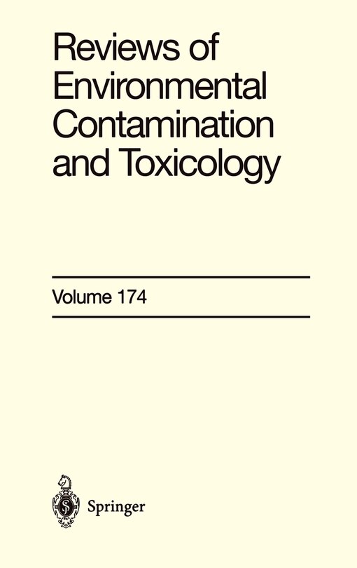 Couverture_Reviews of Environmental Contamination and Toxicology