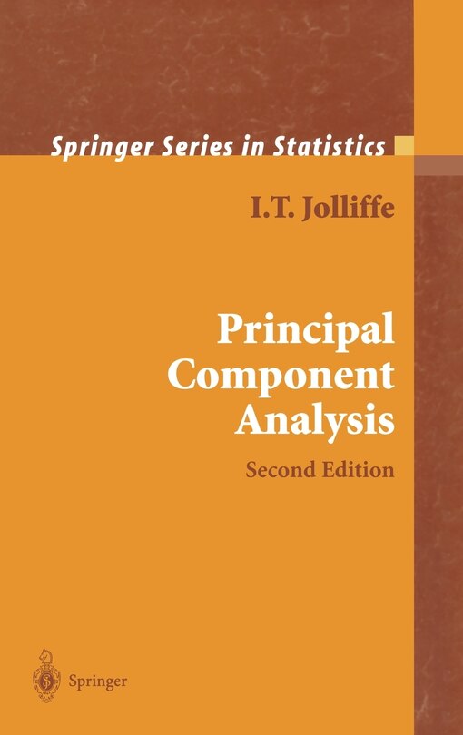 Front cover_Principal Component Analysis