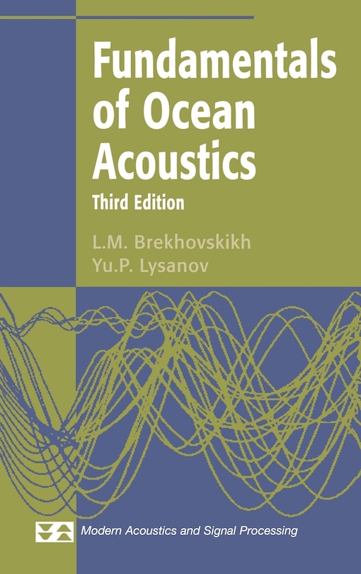 Front cover_Fundamentals of Ocean Acoustics