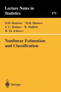 Front cover_Nonlinear Estimation And Classification