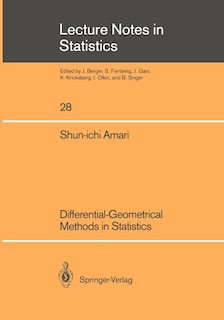 Couverture_Differential-Geometrical Methods in Statistics