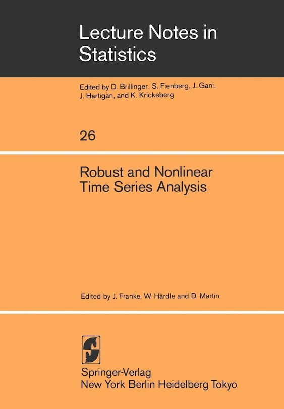 Front cover_Robust and Nonlinear Time Series Analysis