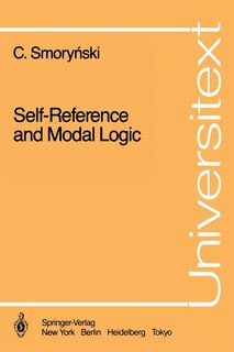 Couverture_Self-Reference and Modal Logic