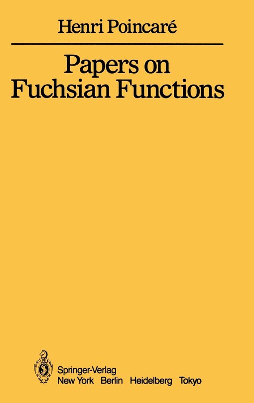 Front cover_Papers On Fuchsian Functions