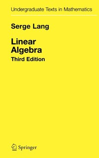 Front cover_Linear Algebra
