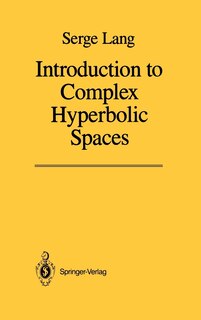 Couverture_Introduction To Complex Hyperbolic Spaces