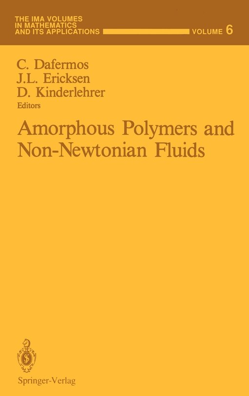 Front cover_Amorphous Polymers and Non-Newtonian Fluids