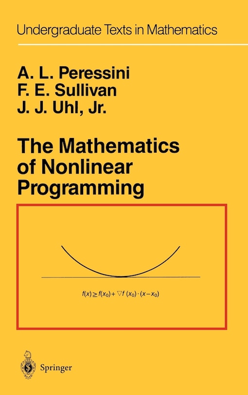Front cover_The Mathematics of Nonlinear Programming
