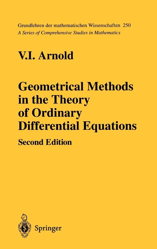 Geometrical Methods in the Theory of Ordinary Differential Equations