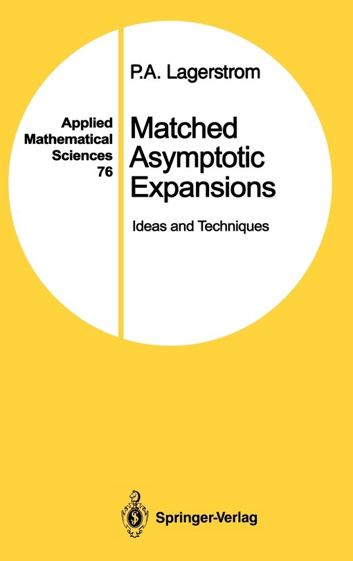 Front cover_Matched Asymptotic Expansions