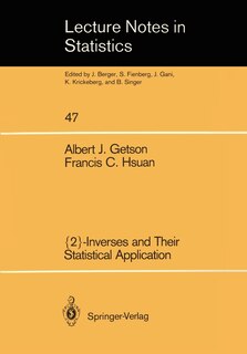 Couverture_{2}-Inverses and Their Statistical Application