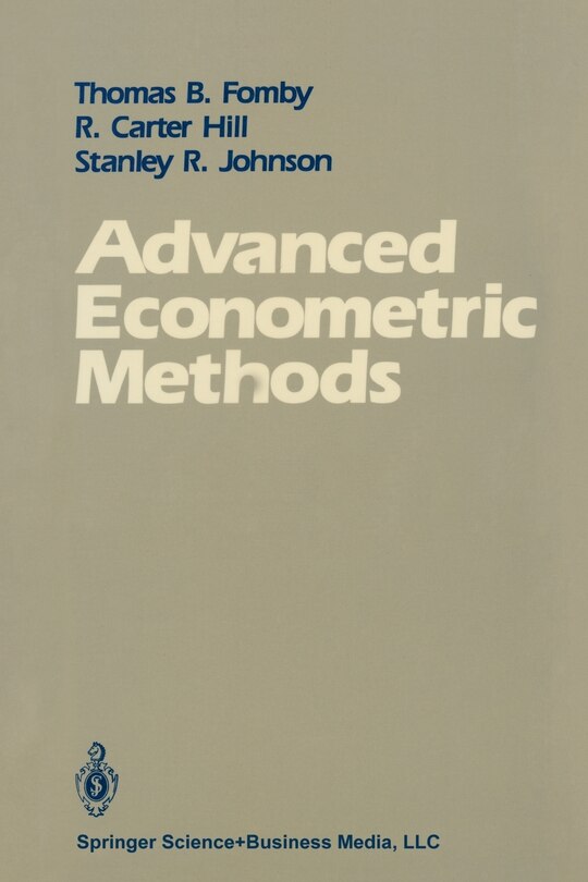 Front cover_Advanced Econometric Methods