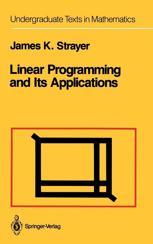 Front cover_Linear Programming and Its Applications