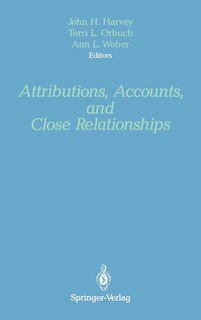 Front cover_Attributions, Accounts, and Close Relationships