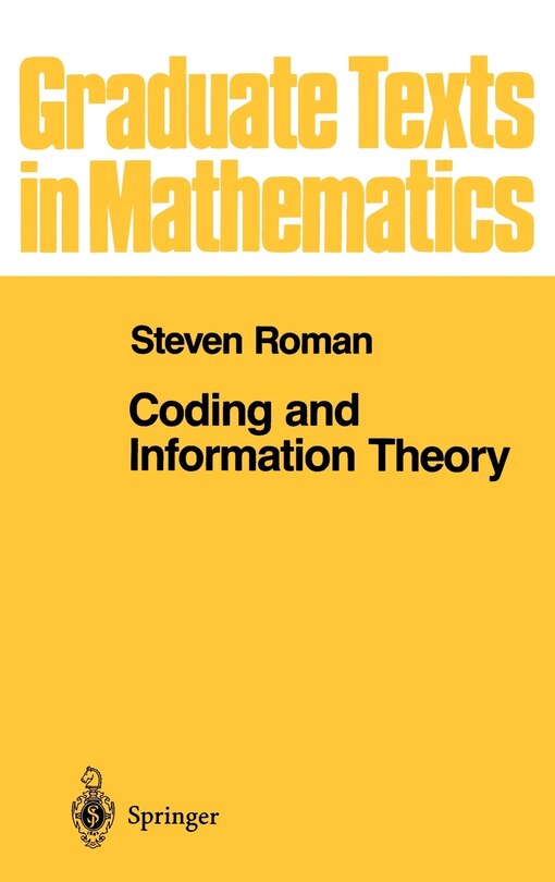 Front cover_Coding and Information Theory