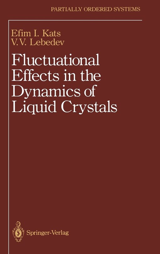 Couverture_Fluctuational Effects in the Dynamics of Liquid Crystals