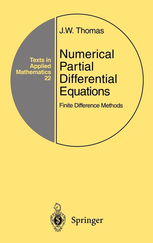 Front cover_Numerical Partial Differential Equations