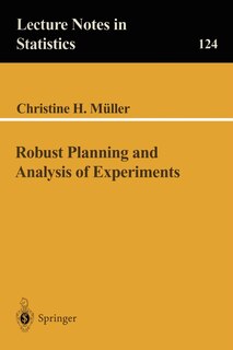 Front cover_Robust Planning and Analysis of Experiments