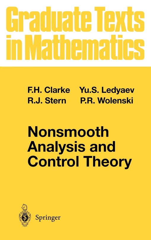 Front cover_Nonsmooth Analysis And Control Theory