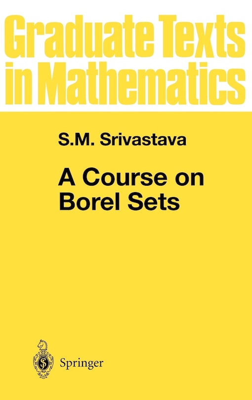 Couverture_A Course on Borel Sets