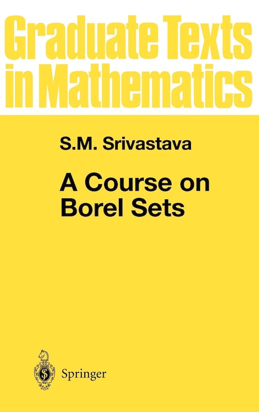 A Course on Borel Sets