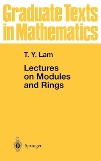 Front cover_Lectures on Modules and Rings