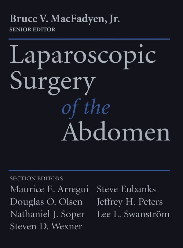 Front cover_Laparoscopic Surgery of the Abdomen