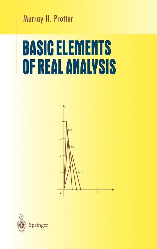 Couverture_Basic Elements of Real Analysis