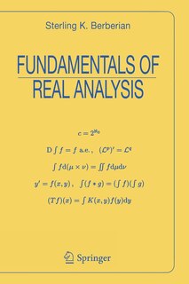 Front cover_Fundamentals of Real Analysis