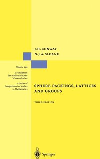 Front cover_Sphere Packings, Lattices and Groups