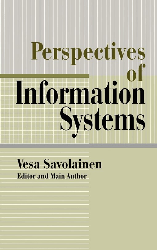 Couverture_Perspectives of Information Systems