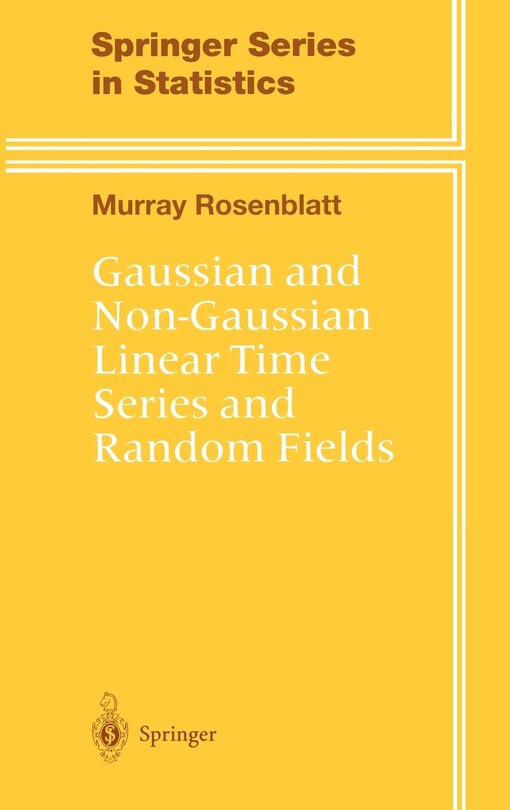 Front cover_Gaussian and Non-Gaussian Linear Time Series and Random Fields
