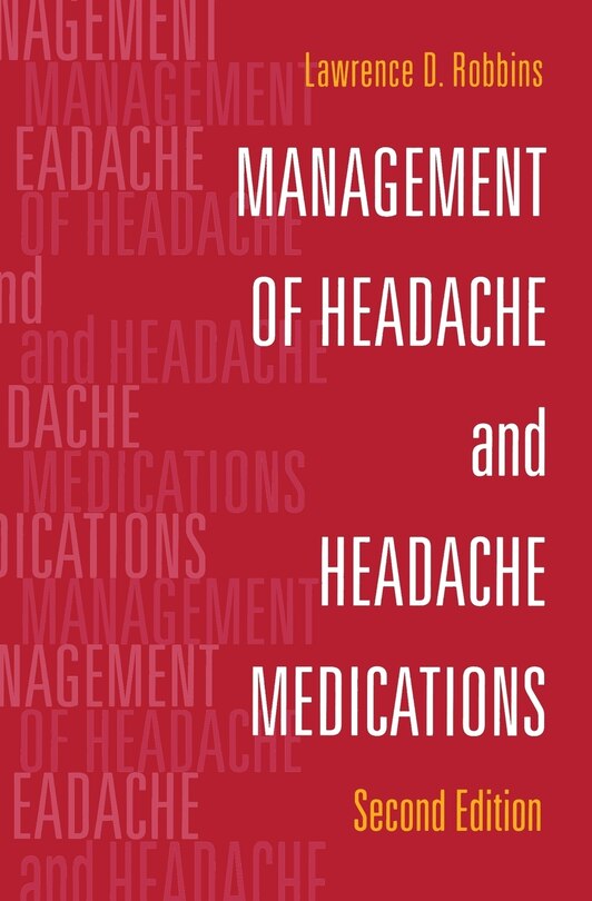 Couverture_Management of Headache and Headache Medications
