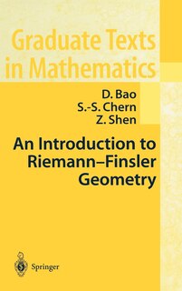 Couverture_An Introduction to Riemann-Finsler Geometry