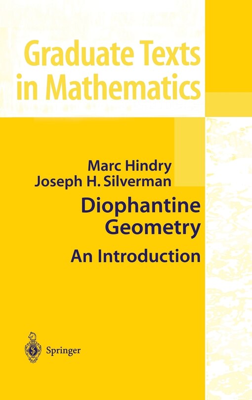 Front cover_Diophantine Geometry