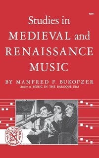 Front cover_Studies in Medieval and Renaissance Music