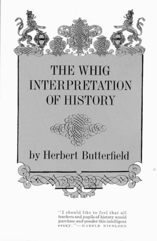 Front cover_Whig Interpretation Of History