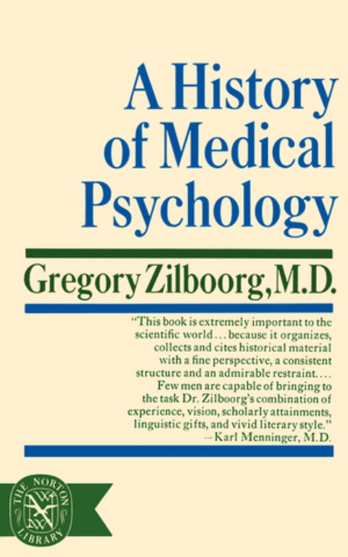 Front cover_A History of Medical Psychology