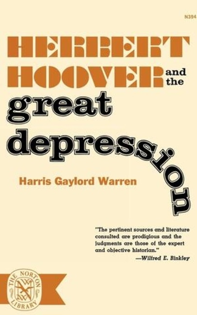Front cover_Herbert Hoover and the Great Depression