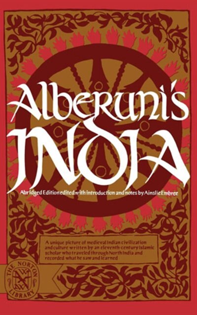 Couverture_Alberuni's India (Abridged)