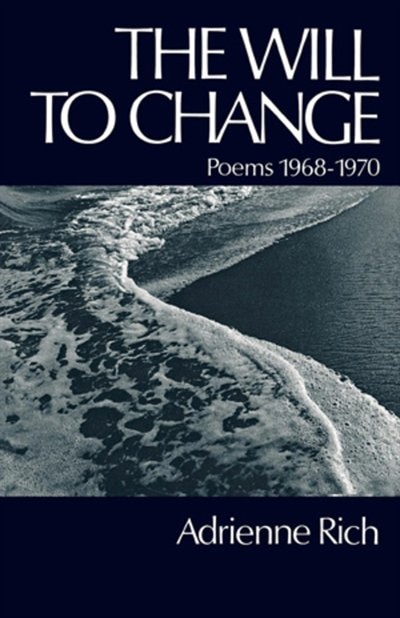 Front cover_Will To Change Poems 1968-1970