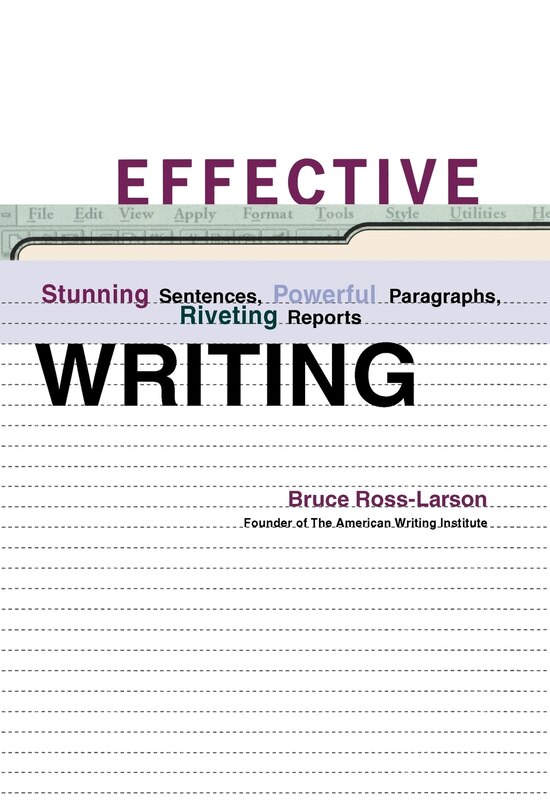 Front cover_Effective Writing